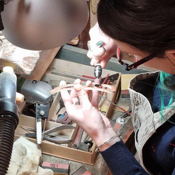 A lavoro nella bottega di Firenze