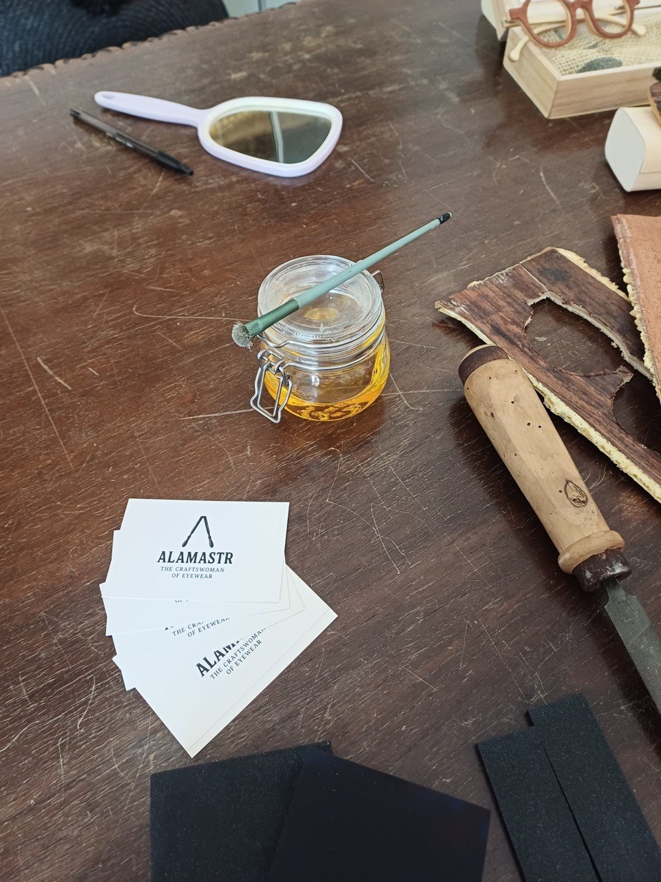 Dettaglio lavorazione del legno
